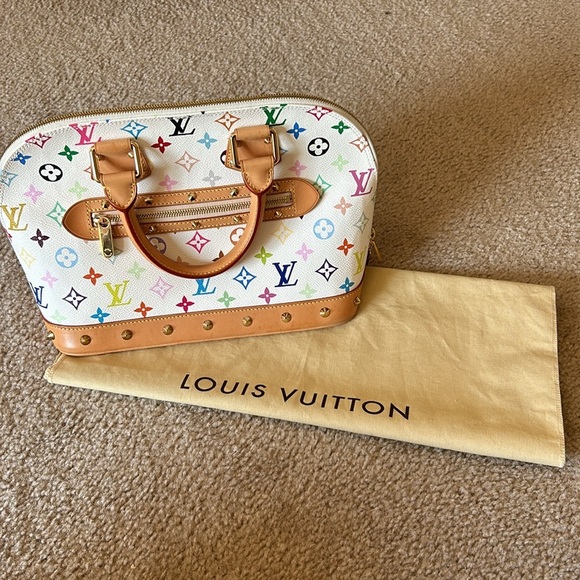 Louis Vuitton Multicolor Monogram Alma White (2004) - Picture 9 of 9